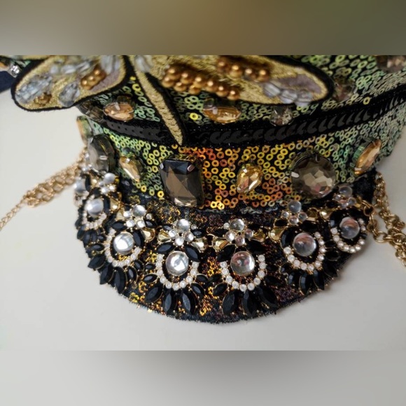 Dragonfly Space Cadet Handmade Festival Hat main image 4